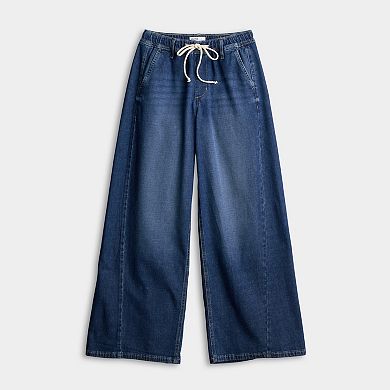 Women's Sonoma Goods For Life® High Rise Wide Leg Pull On Jeans
