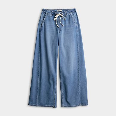 Women's Sonoma Goods For Life® High Rise Wide Leg Pull On Jeans