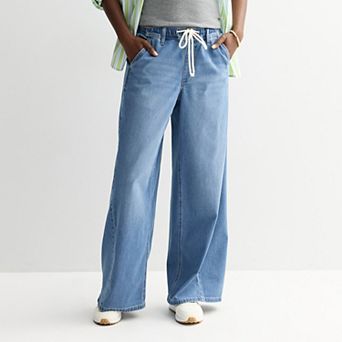 Women's Sonoma Goods For Life® High Rise Wide Leg Pull On Jeans