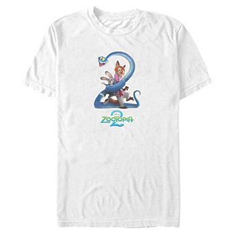 Big & Tall Disney's Zootopia 2 Poster Graphic Tee