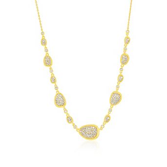 Argento Bella Cubic Zirconia Pendant Necklace