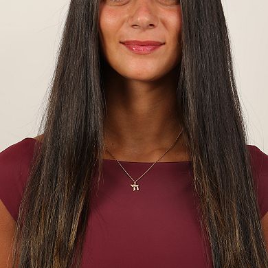 Gemminded 18k Gold Over Silver 7/8 Carat T.W. Lab-Grown Diamond Pendant Necklace