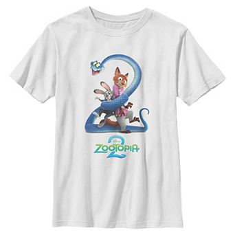 Boys 8-20 Disney's Zootopia 2Poster Graphic Tee