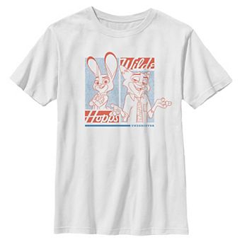 Boys 8-20 Disney's Zootopia 2 Hopps And Wilde Undercover Graphic Tee