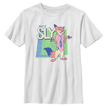 Boys 6-20 Disney's Zootopia 2 Nick Wilde Keep It Sly Graphic Tee