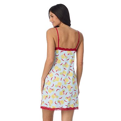 Women's Beauty Sleep Social Slip Chemise