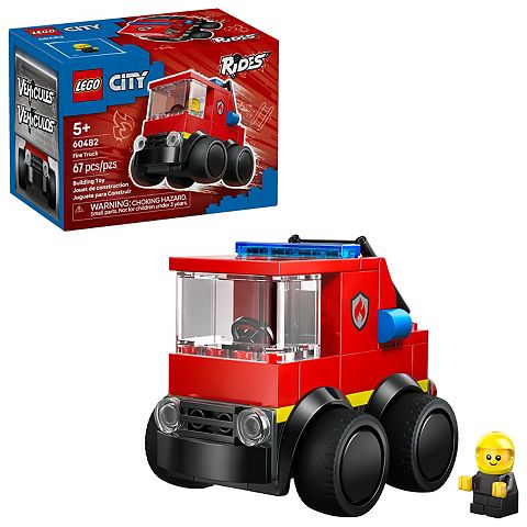 Детские конструкторы LEGO City Rides Fire Truck Building Toy