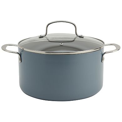 Mingle & Co. 10-Piece Silicone Ceramic Cookware Set