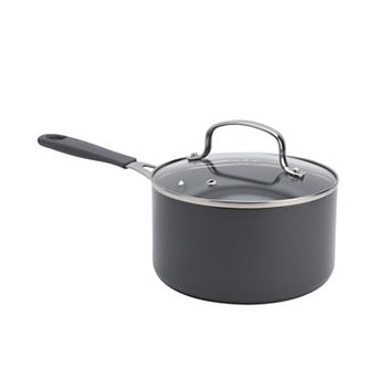 Mingle & Co. 2.6-qt Silicone Ceramic Sauce Pan with Lid