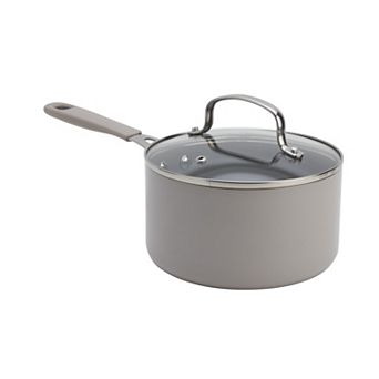 Mingle & Co. 2.6-qt Silicone Ceramic Sauce Pan with Lid