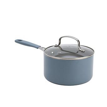 Mingle & Co. 2.6-qt Silicone Ceramic Sauce Pan with Lid