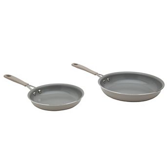 Mingle & Co. Silicone Ceramic 2 pc Skillet Set