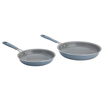 Mingle & Co. Silicone Ceramic 2 pc Skillet Set