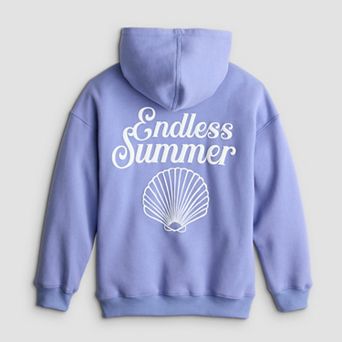 Girls 7-16 Sea + Skye Fleece Oversized Hoodie