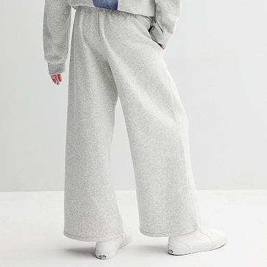 Girls 7-16 Sea + Skye Fleece Wide Leg Sweatpants