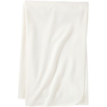Lands' End Anyweather Fleece Throw Blanket