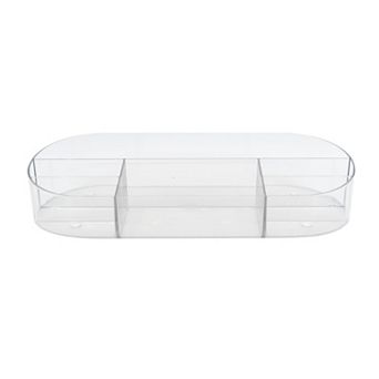 New View Gifts & Accessories Clear Plastic Makeup Storage Container