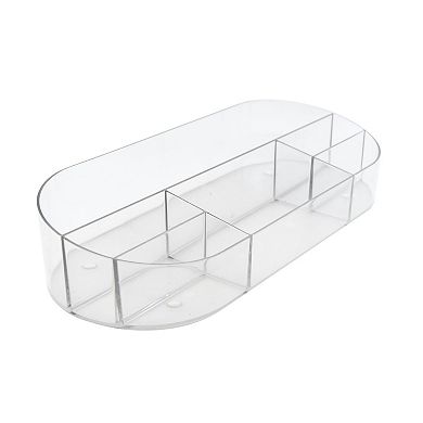 New View Gifts & Accessories Clear Plastic Makeup Storage Container