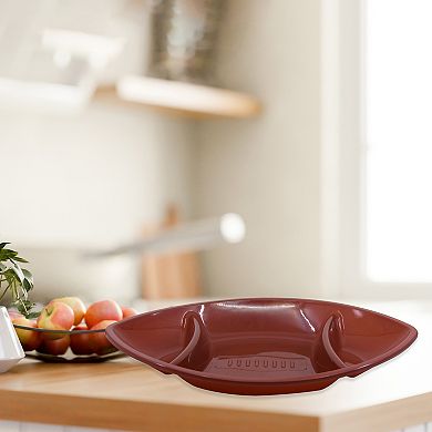 New View Gifts & Accessories Melamine Football Serving Tray