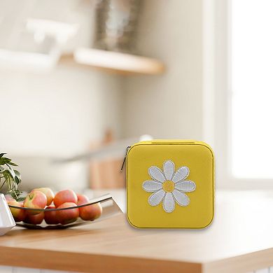 New View Gifts & Accessories Flower Print Jewelry Case