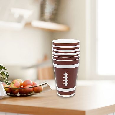 New View Gifts & Accessories 6-pk. Plastic Football Cups
