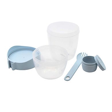 New View Gifts & Accessories Salad Dressing Container with Built-In Spoon