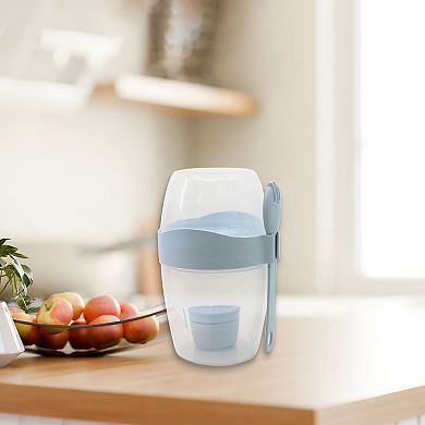 New View Gifts & Accessories Salad Dressing Container with Built-In Spoon