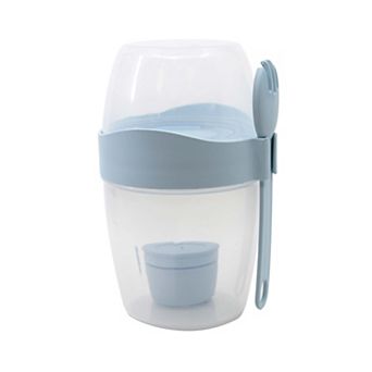 New View Gifts & Accessories Salad Dressing Container with Built-In Spoon