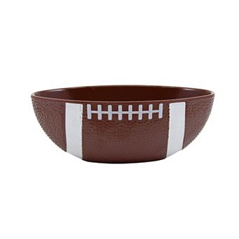 New View Gifts & Accessories Football Shaped Serving Bowl
