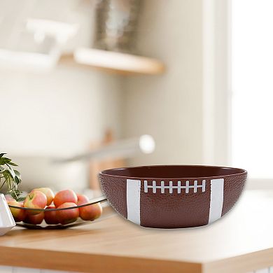 New View Gifts & Accessories Football Shaped Serving Bowl