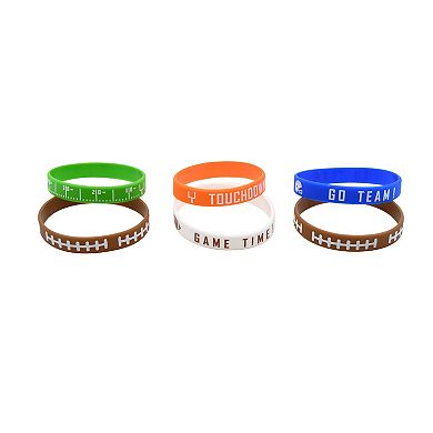 New View Gifts & Accessories 6-pk Football Bracelets