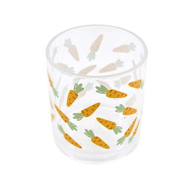 New View Gifts & Accessories Carrot Print Glass Cup