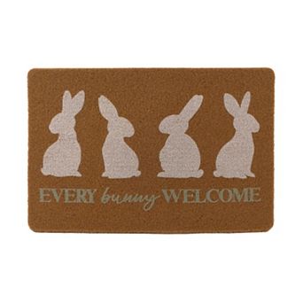 New View Gifts & Accessories Every Bunny Welcome Doormat