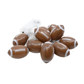 New View Gifts & Accessories Football String Lights 10-Light Set