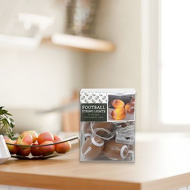 New View Gifts & Accessories Football String Lights 10-Light Set