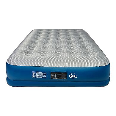 Serta Queen Air 16-Inch Raised Mattress with 1 Touch Pump