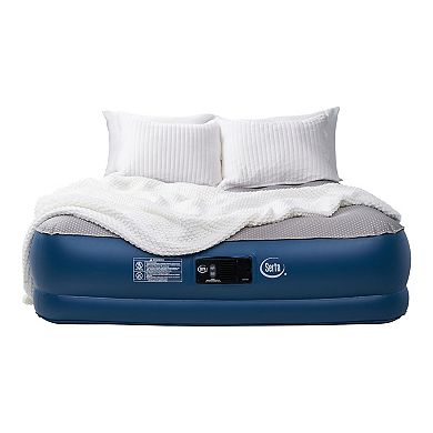 Serta Queen Air 16-Inch Raised Mattress with 1 Touch Pump