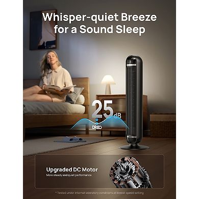 DREO 36-Inch Bladeless Oscillating Tower Fan