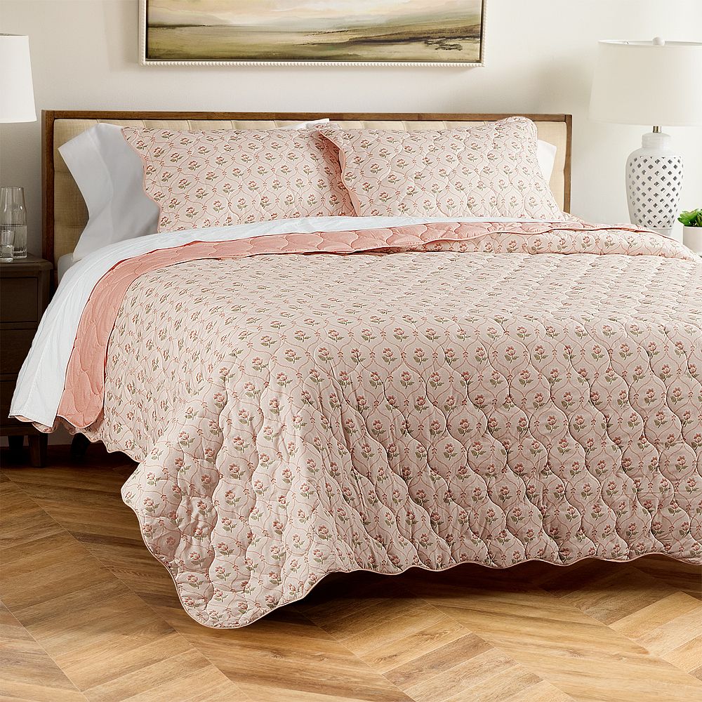 Sonoma Goods For Life® Cloquet Floral Quilt Set - KING/CK