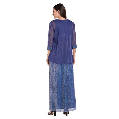 Women's R&M Richards 2-pc. Matte Jersey Chiffon Dress & Jacket Set