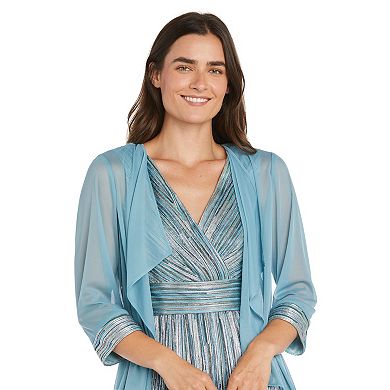 Women's R&M Richards 2-pc. Matte Chiffon Jacket & Dress Set