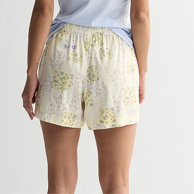 Women's Sonoma Goods For Life® Woven Pajama Shorts