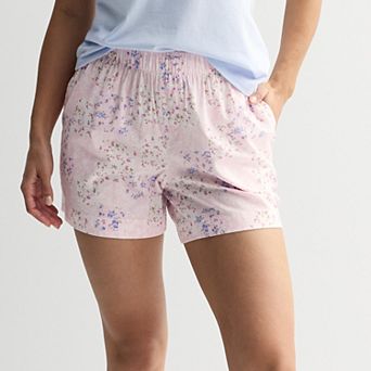 Women's Sonoma Goods For Life® Woven Pajama Shorts