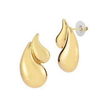 WINX Double Teardrop Stud Earrings