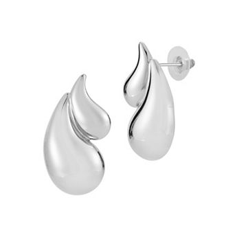 WINX Double Teardrop Stud Earrings