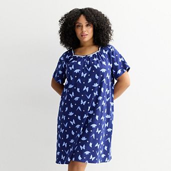 Plus Size Croft & Barrow® Mother's Day Print Nightgown