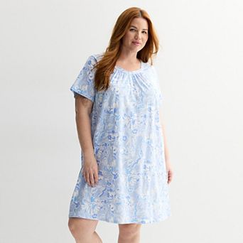 Plus Size Croft & Barrow® Mother's Day Print Nightgown