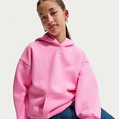 Girls 7-16 Nike Sportswear Studio Oversized Fleece Pullover Hoodie