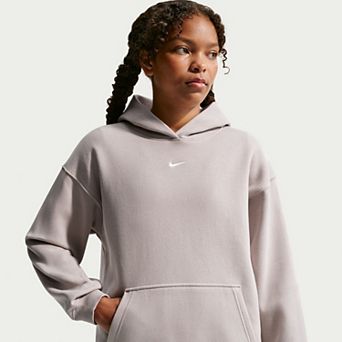 Girls 7-16 Nike Sportswear Studio Oversized Fleece Pullover Hoodie