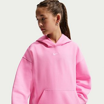 Girls 7-16 Nike Sportswear Studio Oversized Fleece Pullover Hoodie